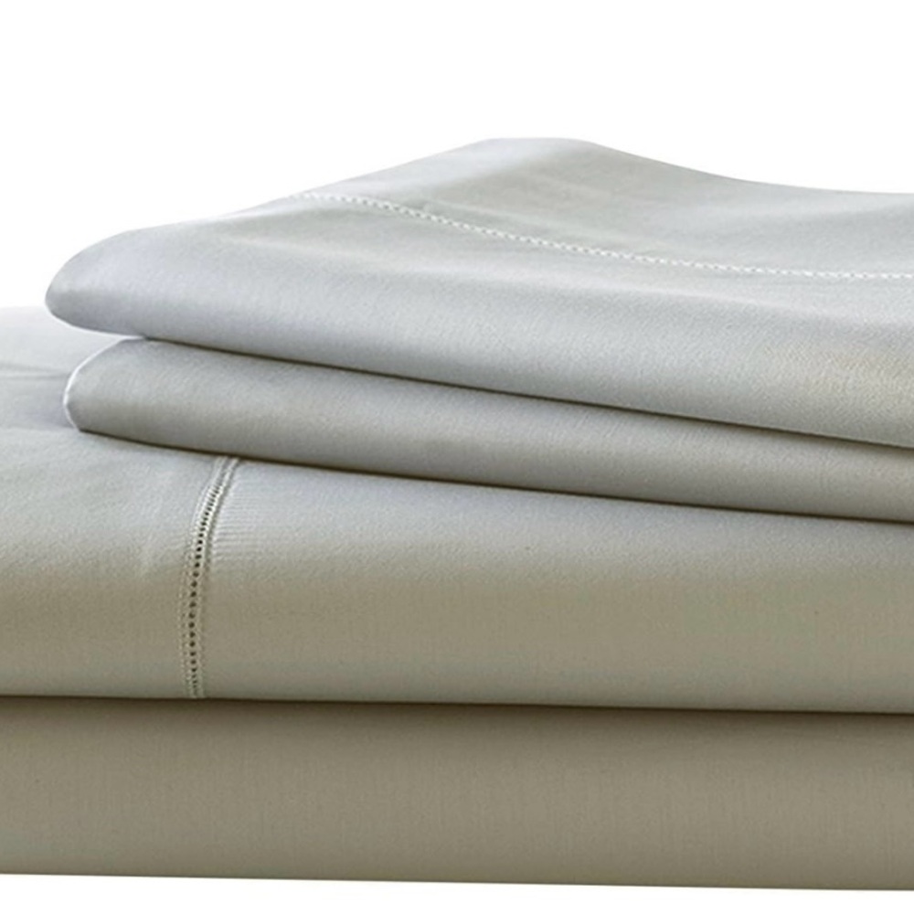 Amrapur King Size 4 Piece Sheet Set Linen 10600SSG-LIN-KG